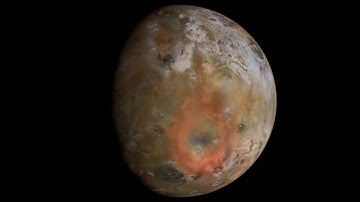 Rotation of Io (3D model)