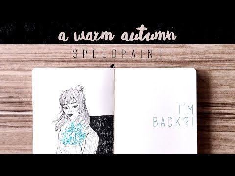 A WARM AUTUMN || A smol draw + some weather updates