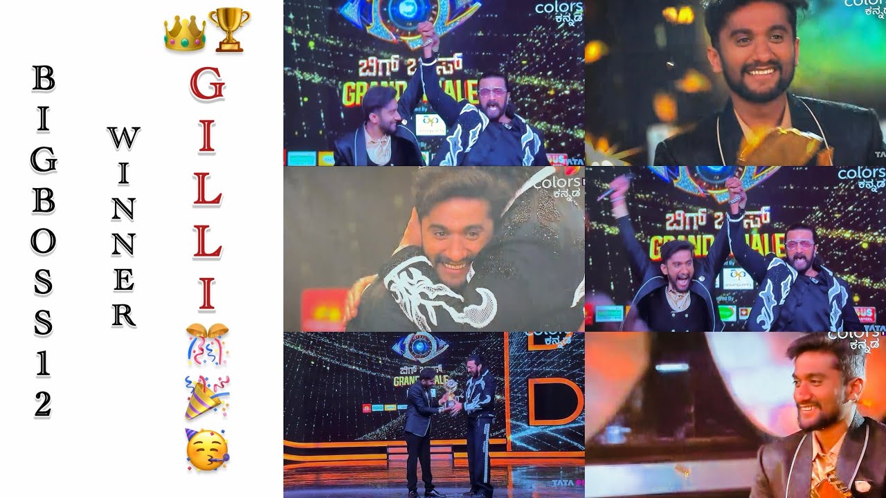 BigBoss Season12 Winner Gilli Congratulations 