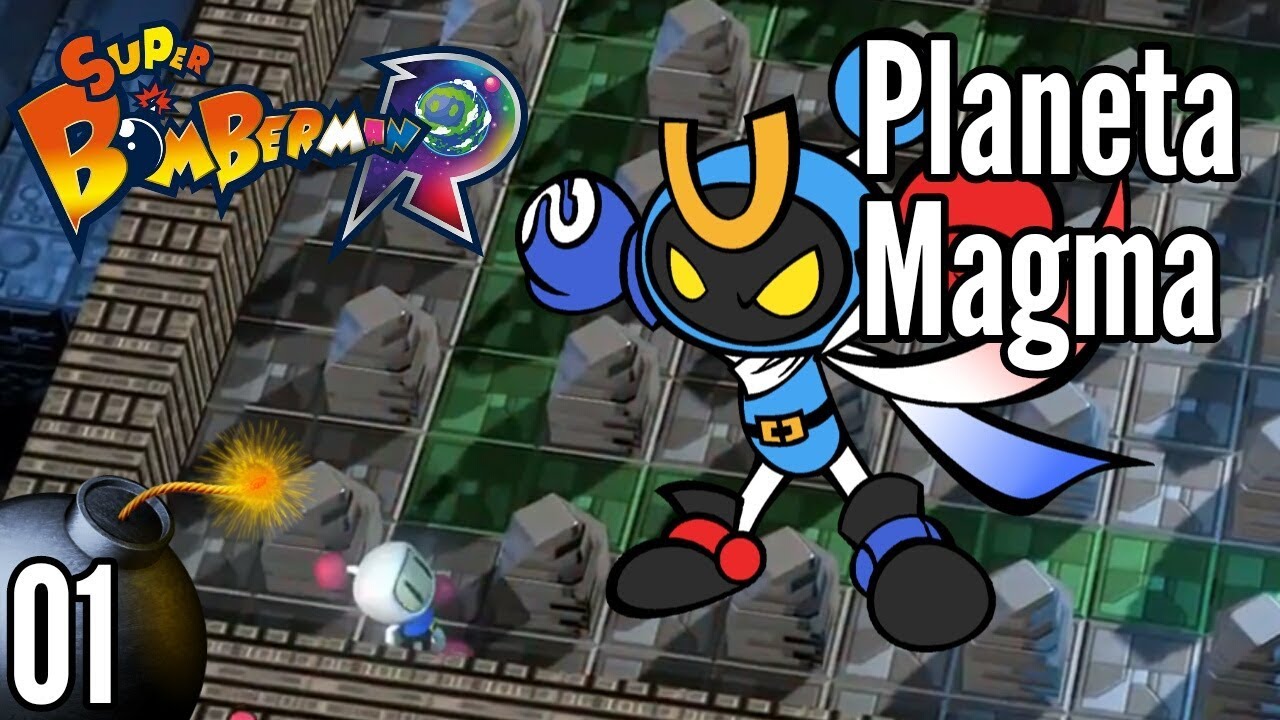 SUPER BOMBERMAN R XBOX ONE GAMEPLAY MODO HISTORIA PLANETA MAGMA