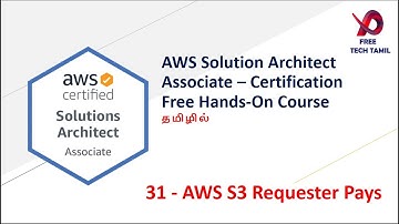 31 -  AWS S3 Requester Pays | AWS in Tamil | AWS Tamil | AWS Free Course in Tamil