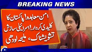 Pakistan's Key Role in Iran–US Peace Deal? | Israel Dirty Plan to Sabotage Peace | Maleeha Lodhi