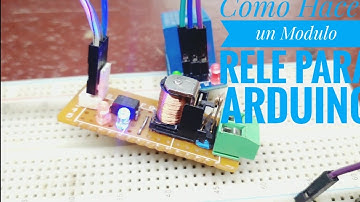Como hacer un Modulo Rele para Arduino con pulso o Señal Alto( +,HIGH)