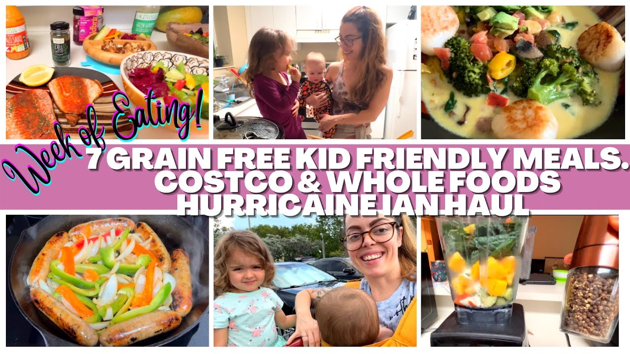 *NEW* 7 GRAIN FREE, KID FRIENDLY MEALS // COSTCO & WHOLE FOODS