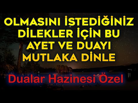 AYETEL KÜRSİ VE DİLEK DUASI DİNLE Dualar Hazinesi Özel