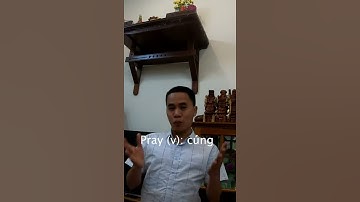 Bàn thờ, cúng, người cúng trong tiếng Anh là gì ? | Học Tiếng Anh Cùng Hello English #Shorts