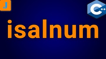 C++ isalnum