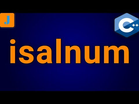 C++ isalnum
