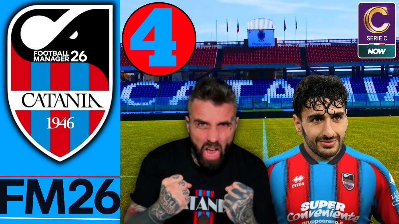 PRIMO COLPO DI MERCATO - CARRIERA CATANIA FM26