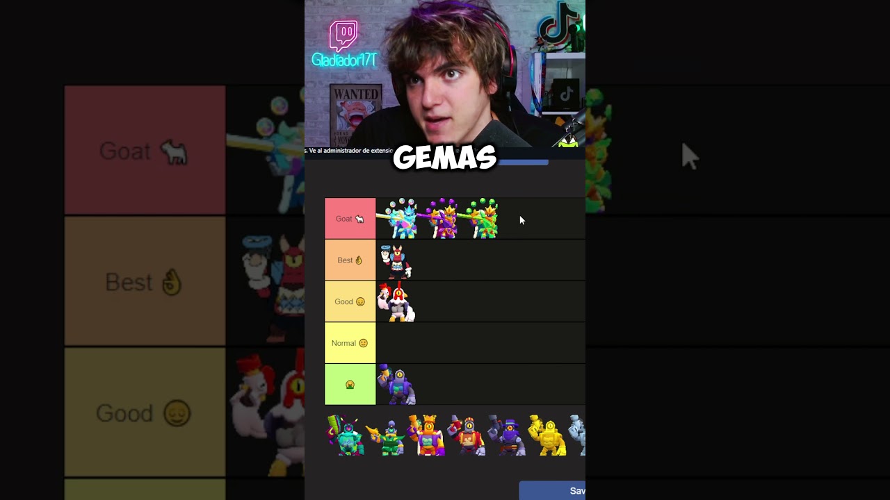 RANKING de SKINS de RICO en BRAWL STARS