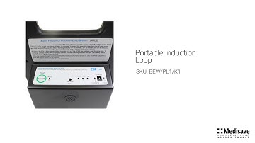 Portable Induction Loop BEW PL1 K1