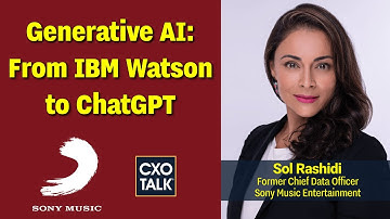 Generative AI: Chief Data and Analytics Officer Lessons for the Enterprise (CXOTalk #783)