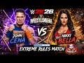 John Cena vs Nikki Bell Wwe SmackDown 1 May 2026￼ Extreme Wwe2k26 Simulation - FULL MATCH