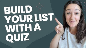 Build Your List with a Quiz