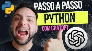 Como Aprender Python RÁPIDO com ChatGPT?