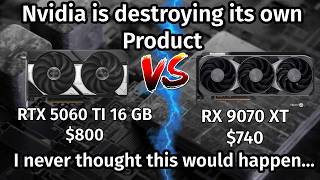 New to PC gaming or looking to build a pc, Please watch this video: 5060ti 16GB vs 9070xt comparison