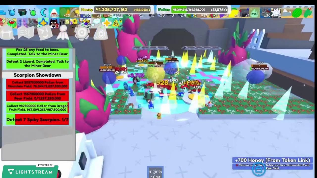 Bee world simulator farming!