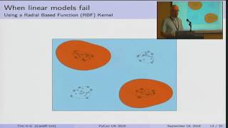 Pycon UK 2016: Assessing performance of Support Vector Machine kernels Kernel Svm In Python Lecture 47
