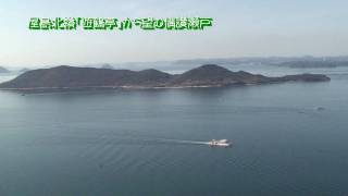 屋島北嶺「遊鶴亭」から望む備讃瀬戸　2010.2