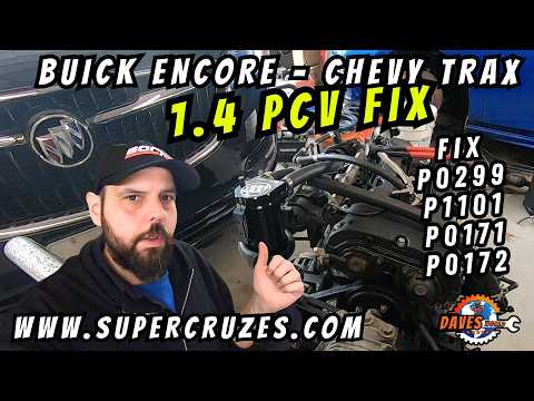 Buick Encore + TRAX 1.4 PCV Fix: Oil Separator Install