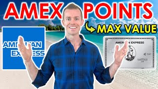 How to Redeem Amex Points for MAXIMUM VALUE!