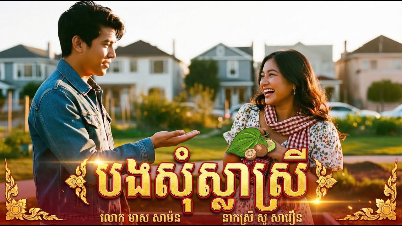 💥បង​សុំ​ស្លា​ស្រី​​​ - English Version 💥🪴| លំនាំដើម  លោក មាស សាម៉ន និង នាកស្រី​ សូសាវឿន