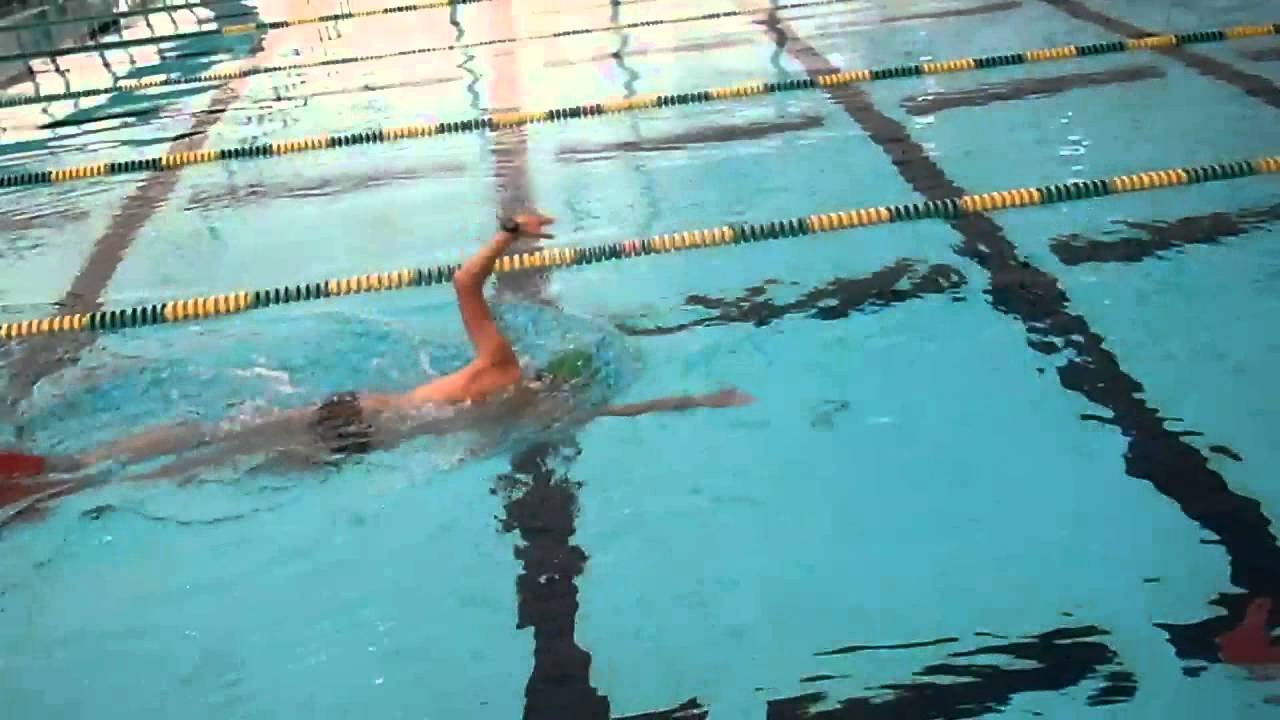 3/4 Catch Up swim drill YouTube