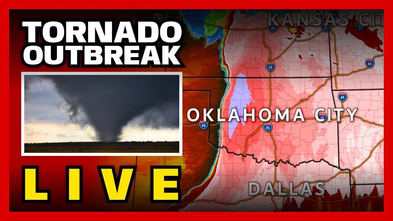 LIVE Oklahoma Tornado Outbreak Coverage - Breaking Weather Channel ...
