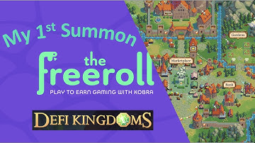 Defi Kingdoms - My 1st Summon - Getting Started in DFK