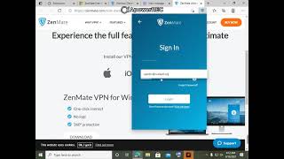 How To Login Account into Zenmate Vpn screenshot 4