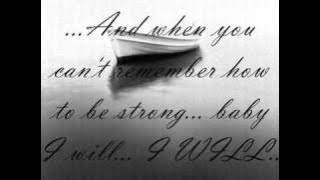 David Foster & Chris Kirkpatrick - I Will (WITH LYRICS)