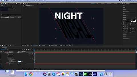 Cast Shadow with Skew in AE