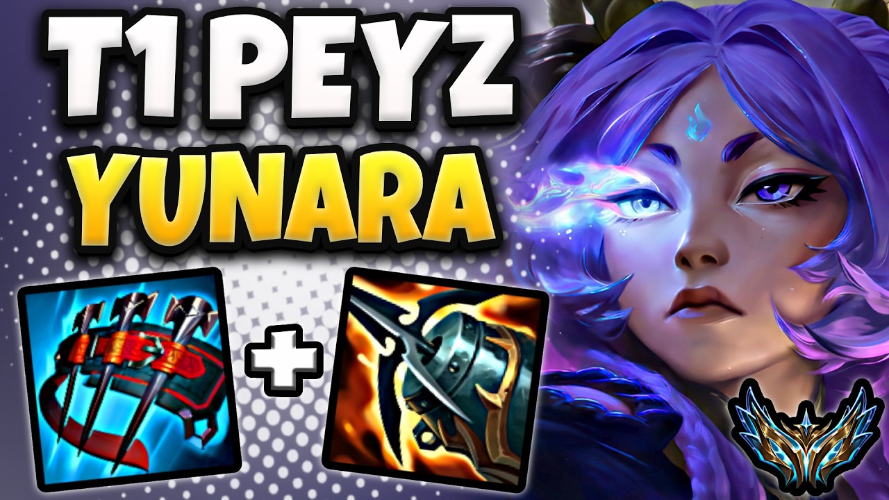 T1 Peyz Yunara ADC vs Aphelios - Patch 26.4 Korea Challenger 2076 LP