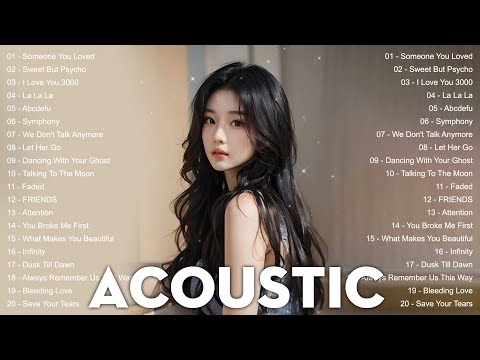 Acoustic Chill English Songs Trending on TikTok 2024🎶 Gentle Acoustic Version with Lyrics