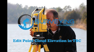 Edit Point Cloud Elevations in TBC