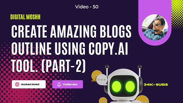 Create Amazing Blogs Outline Using Copy.Ai 📰