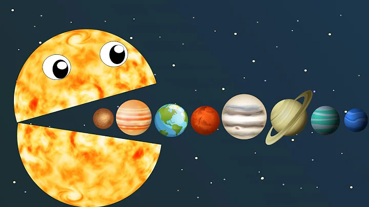 HUNGRY PLANETS COMPILATION GAME | Planet SIZES for BABY | Funny Planet comparison game for kids