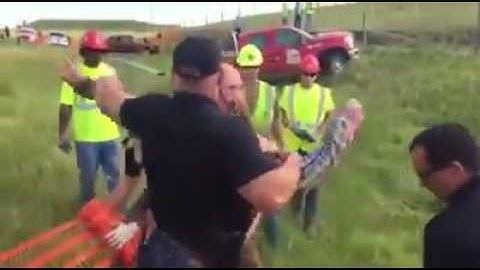 Protesters Being Arrested At Dakota Access Pipeline Protest