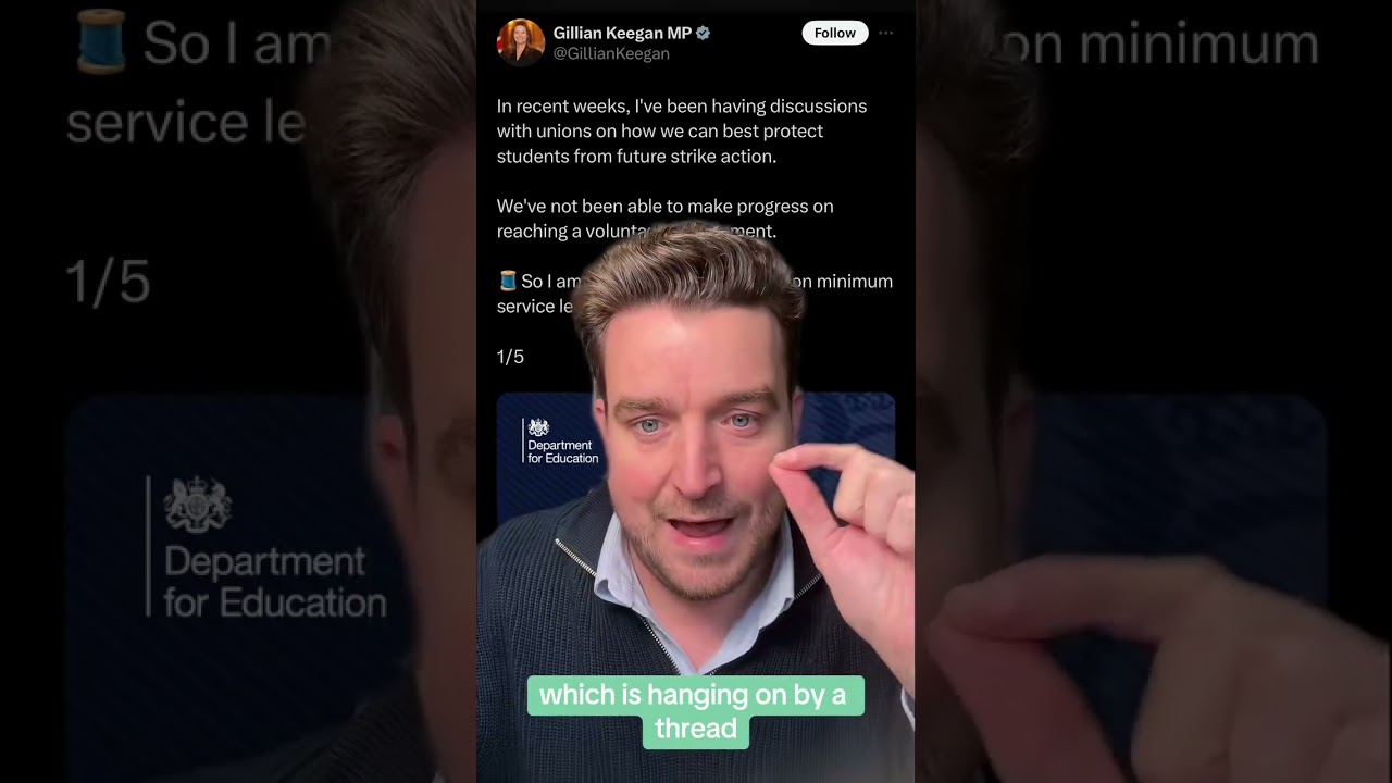 In today’s education news… Minimum Service Levels