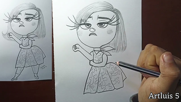 Come si disegna la Disgusto di INSIDE OUT 2