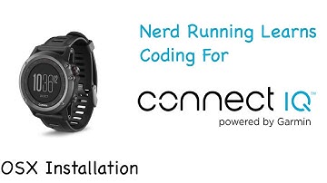 Connect IQ Programming - OSX Installation