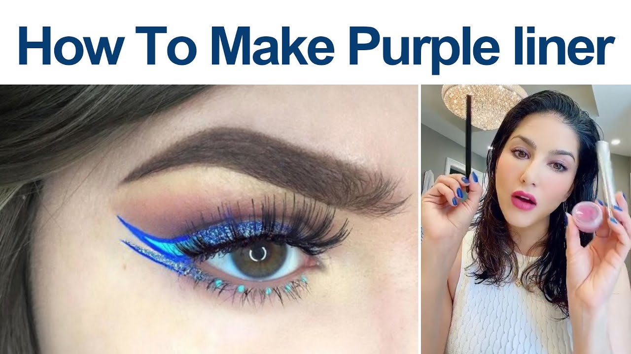 How To Make Purple liner | Sunny Leone | Row Bollywood