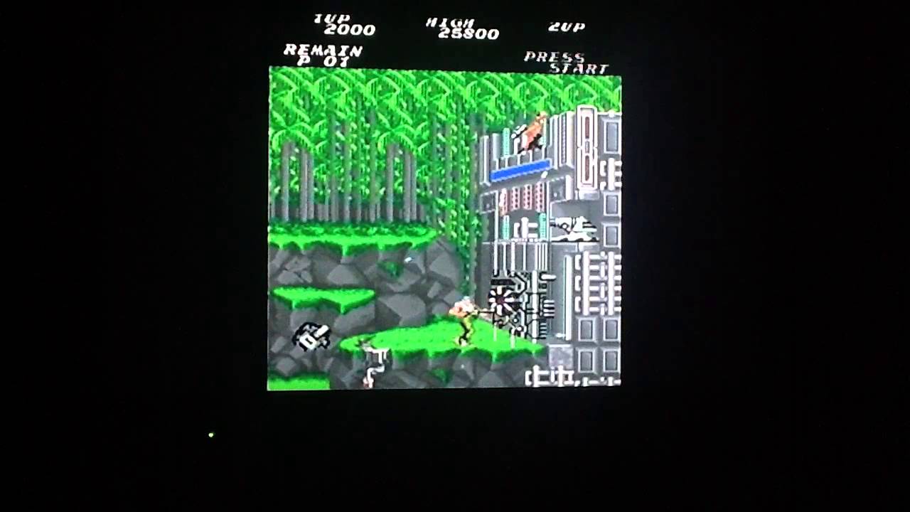 CONTRA GRYZOR like PREDATOR movie UK cover-tough coin-op old retro video arcade game