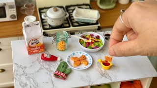 Can I Reset My Miniature World in One Day? Tidy Kitchen, Full Fridge, Fresh Lunch & a Happy Turtle