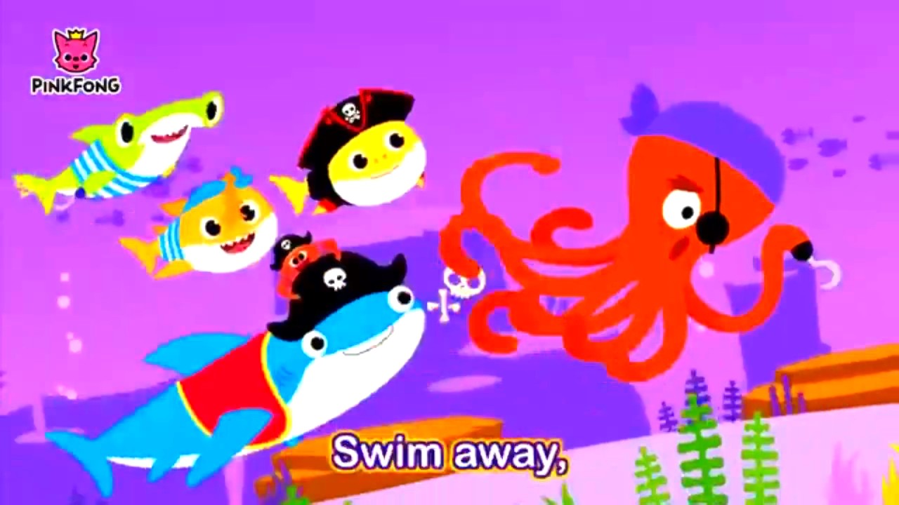 Swim Away Pirate Shark Pt2 Baby Shark Finny Shark Super Effects: - Sponsored by Preview 2 Effects