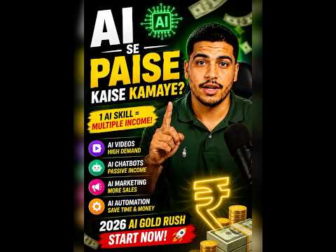 Thumbnail for 🚀 How to Make Money with AI in 2026 (Even as a Beginner!)