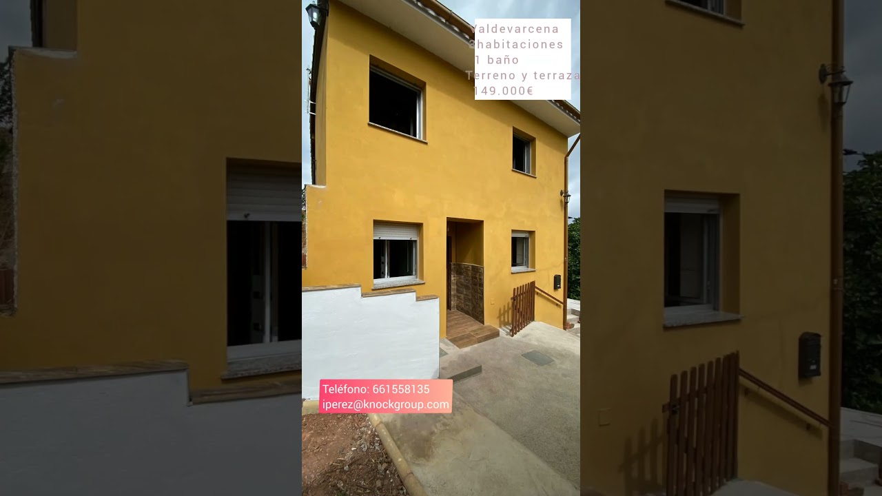BAJADA. CASA VILLAVICIOSA, VALDEDIOS, ASTURIAS. 3 HABITACIONES, TERRENO Y TERRAZA. 139.000€.