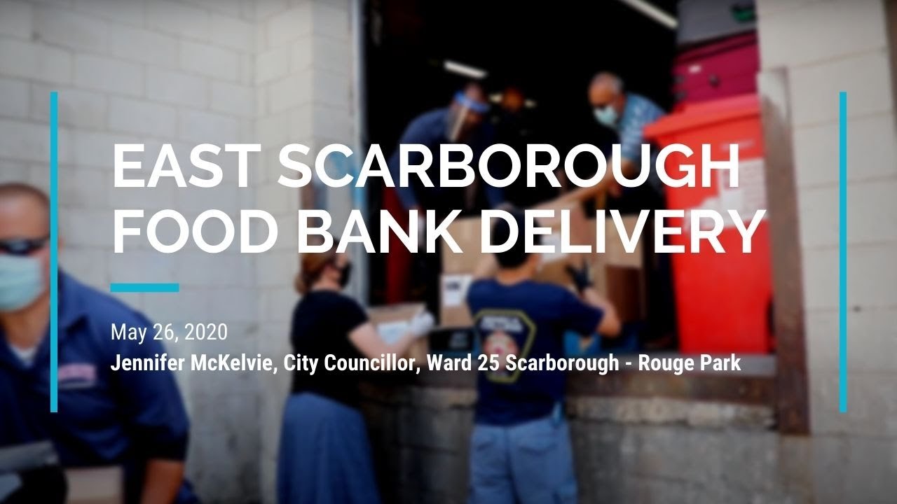 East Scarborough Food Bank Delivery YouTube