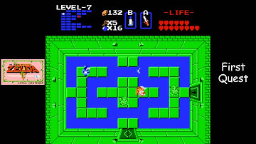 Legend of Zelda [NES] Playthrough #09, Quest 1, Level 7: The Demon
