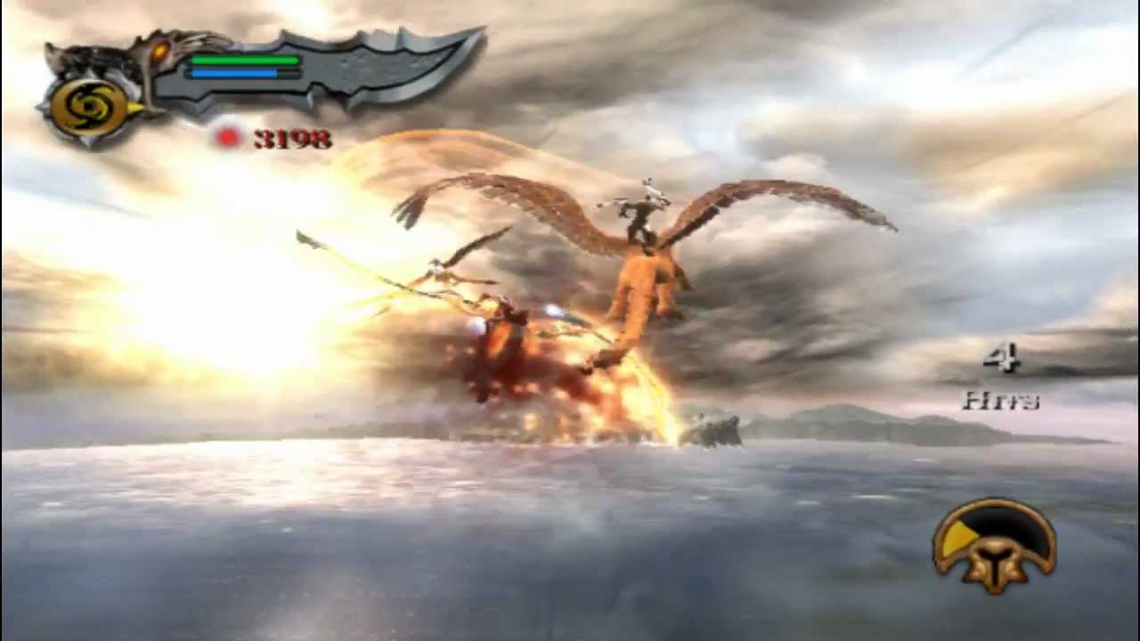 God of War 2 PC Gameplay using PCSX 2.0.9.8 emulator HD - YouTube